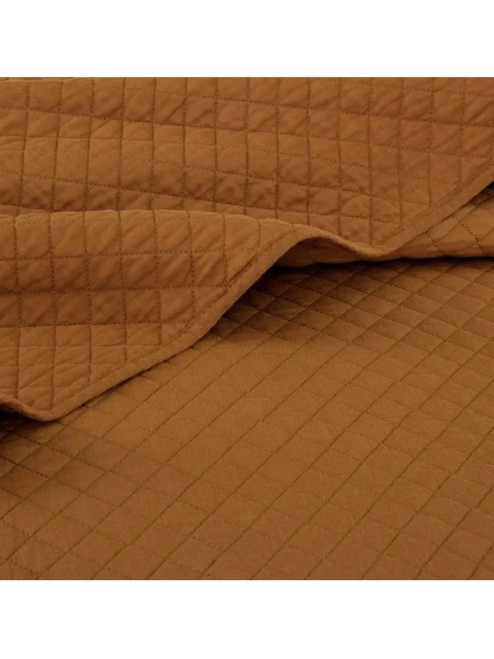 Quilted Bedspread Set king 3 piece 100% cotton